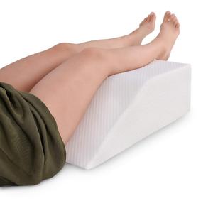 2020 nuevo elevado apoyo tela de poliéster <span class=keywords><strong>3</strong></span>.5kgs upportive elevar resto piernas almohada de cuña - Product Image 4