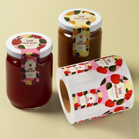 Étiquettes adhésives amovibles de qualité supérieure, personnalisables, écologiques, imperméables, de qualité alimentaire, pour les produits alimentaires des supermarchés