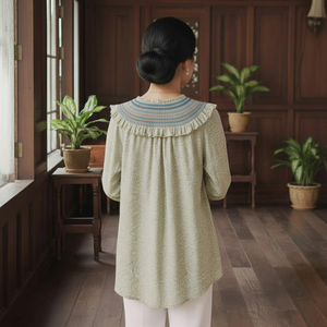 เสื้อผ้าบอรอง บัจู คูรุง โมเดน รุ่นไร้รอยต่อ รุ่นราญา 2025 พร้อมส่ง ราคาโรงงาน ผู้ผลิตโดยตรงจากโรงงาน ผู้จัดจำหน่าย OEM มาเลเซีย KWC Pukal - Product Image 5