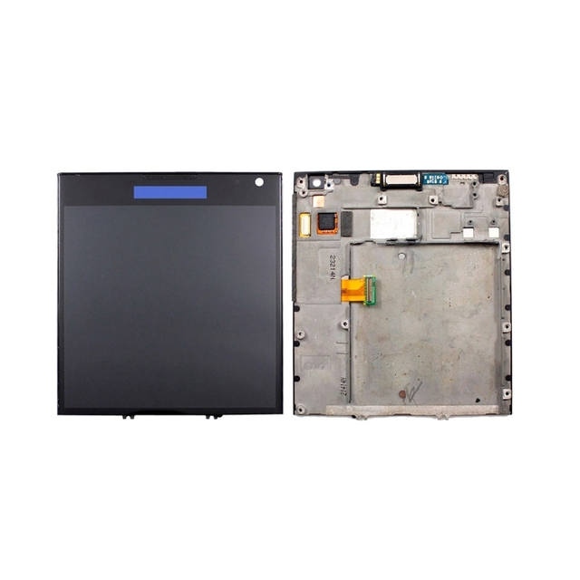 Factory Quality Original LCD Screen for BlackBerry Passport Q30 Digitizer Full Assembly with Frame(Black)