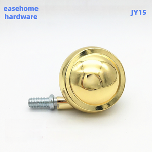 2,5-Zoll-Möbelrollen aus Messing, Drehbare Stuhlrollen mit 40kg Tragfähigkeit, Rostfrei und Korrosionsbeständig - Product Image 3