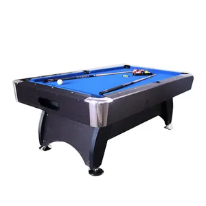 cheap price mdf billiards pool table for BT2001 cue stick billiard pool manufacturers