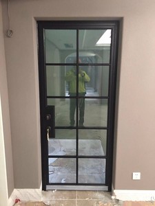 Customized Wrought Iron/ Steel Door Window Grilles Design <b>Frame</b> Swing - Product Image 3
