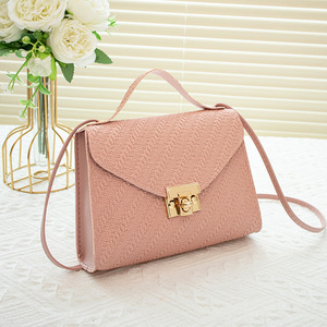 Sac bandoulière carré de style coréen pour femme en cuir PU, sac à main simple, mode urbaine 2025 - Product Image 4
