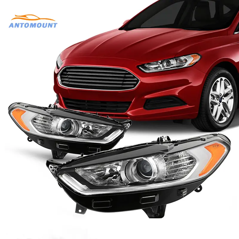 Best Price Car Headlamp Headlight Accessories Auto Hot Selling Halogen Headlights For Ford Fusion Mondeo 2013 2014 2015 2016