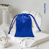 Pochette Cadeau en Satin à Cordon Coulissant Tendance, Petite, pour Cosmétiques et Maquillage, avec Logo Personnalisé Imprimé, Idéale pour Emballage de Perruques et Extensions de Cheveux, Sac Anti-Poussière en Soie Satinée