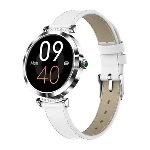 NY22 Smart Watch for Women 1.09'' TFT Full-touch Screen 9.9mm Slim Body Fitness Health Monitor Female Health Function IP68