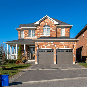 Chất lượng cao thanh lịch thép không gỉ duy nhất cửa nhà để xe Titan grey 8 'x 7' tiên tiến đôi màu trắng phong cách hiện đại hoàn thành bề mặt - Product Image 1