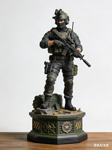 Figurines de soldats en résine personnalisées haut de gamme (articles non en stock) - Product Image 3