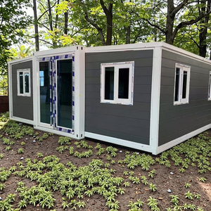 Petite maison de <span class=keywords><strong>montagne</strong></span> détachable, mobile, préfabriquée, abri de camping pour hôtels, appartements, panneau sandwich en bois et acier durable - Product Image 2