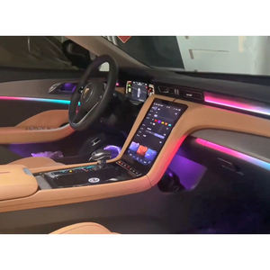 Iluminación Ambiental LED para el Interior del Automóvil, 64 Colores, para Hongqi H5 2023-2025, Accesorios Decorativos - Product Image 6