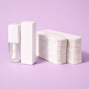 Cajas de <span class=keywords><strong>Papel</strong></span> MuShine Personalizadas <span class=keywords><strong>para</strong></span> Maquillaje y Cosméticos, Empaque Estético <span class=keywords><strong>para</strong></span> Brillo Labial, Venta al Por Mayor - Product Image 1