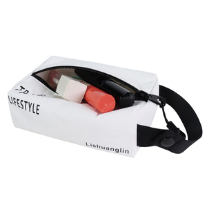 Moda ecológica Tyvek Travel Storage Series Multifuncional Ligero Portátil Artículos de tocador Ropa interior Bolsa de cierre de cremallera - Product Image 1