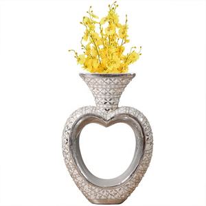 مادة أكسيد المغنيسيوم كبيرة تل الطابق المركزية عمود زهرية الزهرية الوقوف من شكل سماع - Product Image 2