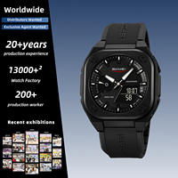 Jam Tangan Digital Sport SKMEI 2328 Baru Unisex Fashion Casing ABS Tanggal Jarum Besar Tahan Air Tali TPU Tampilan Analog Hadiah