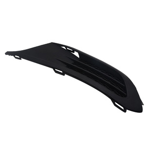 Volkswagen Jetta Mk6 Left Front Bumper Fog Light <b>Trim</b> Frame Grille Cover 5C68536659B9 Plastic <b>Clip</b> On - Product Image 3