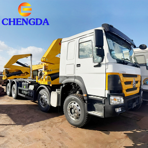 40 Fuß Seitenlader-Container-LKW 400PS HOWO Schwerlast-Container-Transportfahrzeug für Logistik - Product Image 5