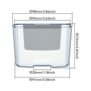 Support de téléphone universel transparent Shunwei pour voiture, boîte de rangement pour téléphone sur console centrale, support de téléphone, boîte de rangement pour voiture - Product Image 2