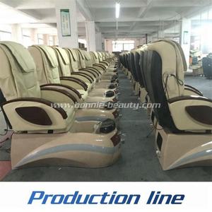 Fauteuil de pédicure de luxe BonnieBeauty avec massage du dos et pétrissage - Product Image 6