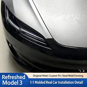 Kit de Carrocería para Tesla Model 3 Highland 2023-2024, Mejora de Rendimiento, Estilo P, Parachoques Delantero, Difusor Trasero, Alerón de Maletero - Product Image 5