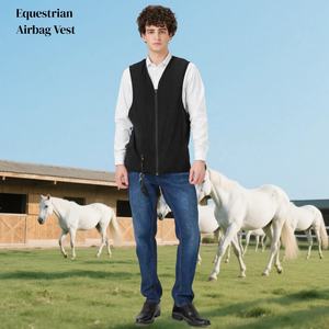 Personalizado de verano al aire libre Equitación Anti-Lesiones Ecuestre Airbag Chaleco Nylon Impreso Técnicas Horsing Set - Product Image 1