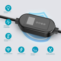 Nouveau chargeur EV portable 3,5 kW avec prise GB/T - Câble de charge domestique monophasé 32A (Protection contre les fuites IP55) pour véhicules électriques Chine