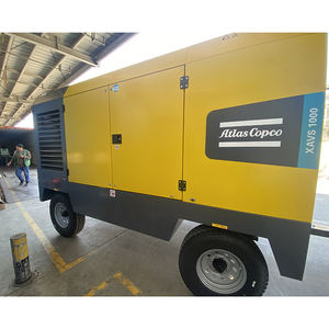 Compressori d'Aria a Vite Portatili Atlas Copco XAVS1000 5-14 bar Lubrificati con Motore Diesel e Cuscinetto per Pompa - Product Image 3