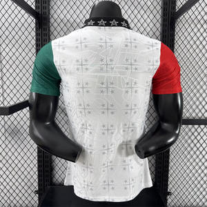 26-27 ガーナ記念版 大人用白と黄色のサッカーユニフォーム、速乾性ポリエステル製サッカーシャツ - Product Image 4