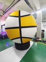 Ballon de basket gonflable géant avec logo personnalisé, ballon de sport gonflable pour la publicité et la décoration d'événements et de festivals