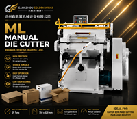 Machine de découpe et de rainurage manuelle industrielle pour carton ondulé à alimentation manuelle
