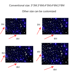 <span class=keywords><strong>Led</strong></span> Sao bức màn <span class=keywords><strong>LED</strong></span> rèm đơn màu sắc ấm áp trang trí <span class=keywords><strong>LED</strong></span> Backdrop vải ánh sáng DMX điều khiển <span class=keywords><strong>LED</strong></span> sao Rèm cho Đảng DJ - Product Image 4