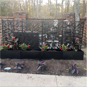 <span class=keywords><strong>Fioriera</strong></span> in Acciaio Inox per Esterni, <span class=keywords><strong>Fioriera</strong></span> in <span class=keywords><strong>Ferro</strong></span> Battuto, Divisorio per Esterni, Vaso Rettangolare - Product Image 5