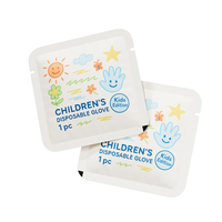 Emballage personnalisé gants transparents jetables pour les spas de beauté gommage corporel application de lotion massage hygiène