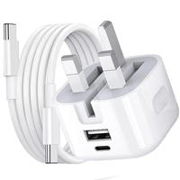 Cargador de Pared USB C PD de 20 W de Bk Wholesale, Adaptador de Carga Rápida de Alta Velocidad con Salida Estable para Todos los Modelos de Teléfonos Móviles