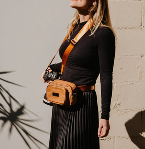 <span class=keywords><strong>Sac</strong></span> banane pour appareil photo <span class=keywords><strong>professionnel</strong></span> de haute qualité, imperméable, avec logo personnalisé, ceinture de taille pour appareil photo avec sangle réglable - Product Image 6