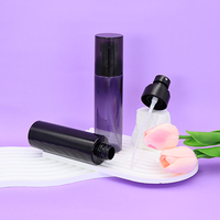 Flacon en plastique PET pour soins de la peau avec pulvérisateur, logo personnalisé, 50 ml, 100 ml, 120 ml, 150 ml, pour emballage de lotion et de toner