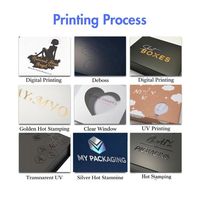 Boîte cadeau pliable en papier kraft ondulé pour l'emballage et l'expédition personnalisés, boîte d'expédition pour vêtements et chaussures