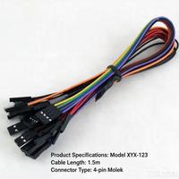 Harnais de câblage personnalisé Henghua OEM/ODM avec connecteur JST XH/Molex 2-6 broches, terminal en PVC, câble coloré pour tous types de moteurs
