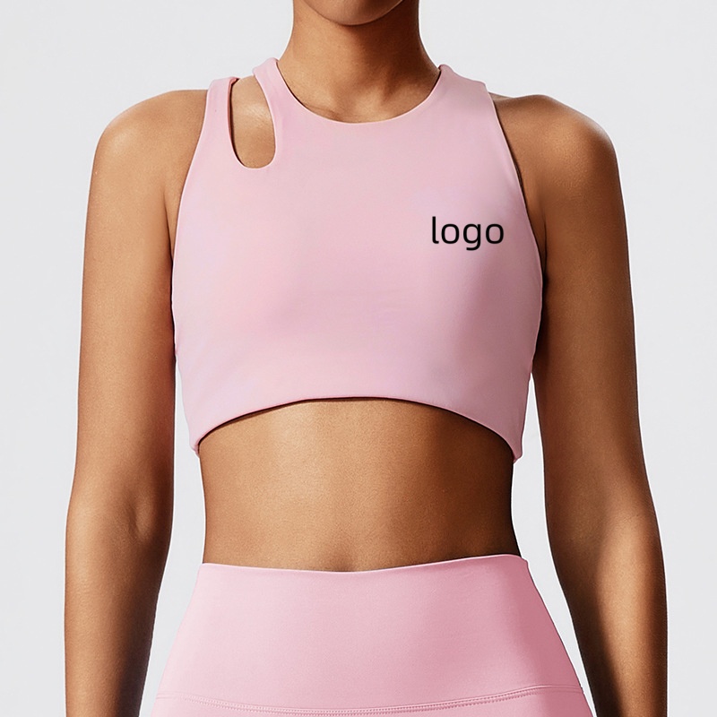 Women Yoga Tops Sleeveless Workout Shirts Breathable Stretch Fitness Sportswear Activewear