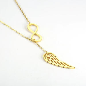 TikTok'ta Çok Satan Kadınlar İçin Geometrik Y Şeklinde Püsküllü Kolye Altın Çelik Örümcek Arı Kolye Modası Uzun Kolye Süveter Zinciri - Product Image 4