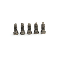Vis à tête hexagonale à embase en acier inoxydable et aluminium certifiées ISO9001, tailles personnalisées 4-40, 6-32, 8-32, 10-24, 1/4-20, 5/16-18, 3/8-16