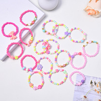 Bracelets de charme à la mode en gros pour filles et enfants avec des accessoires de dessins animés de princesses et de bébés