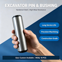 Broches et bagues d'excavatrice compatibles avec plusieurs modèles d'excavatrices, broche 45MnB, bague 20MnB trempée, pièces de rechange OEM d'usine
