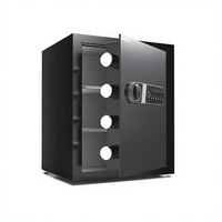 Sicherer, nicht entfernbarer, diebstahlsicherer Mini-Wandsafe für den Heimgebrauch mit Passwort- und Fingerabdruckfunktion zur verdeckten Installation