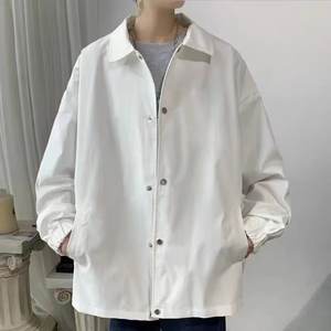 Giacca Bomber Casual da <span class=keywords><strong>Uomo</strong></span> Junior di Marca <span class=keywords><strong>Trendy</strong></span> Ball, Verde con Colletto Rialzato, Vestibilità Ampia, Motivo a Cuore, Autunnale per Adolescenti - Product Image 4