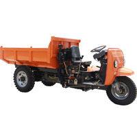 Vente chaude Open Body 3-Wheel Diesel Tricycle Puissante Machine Minière Souterraine avec Utilisation de Cargo