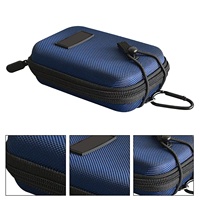 Télémètre de golf étui de transport à coque rigide boîte télémètre laser sac de club télémètre universel sac de transport avec mousqueton