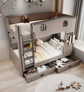 <span class=keywords><strong>Lit</strong></span> superposé pour enfants avec pompe, meubles de maison, <span class=keywords><strong>lit</strong></span> haut et <span class=keywords><strong>bas</strong></span> nordique, <span class=keywords><strong>lit</strong></span> superposé moderne haut et <span class=keywords><strong>bas</strong></span> multifonctionnel - Product Image 2