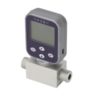 ESMF009 Medidor de Flujo de Gas Digital de Plástico de 24 VCC para Aire Comprimido con Salida RS485/4-20 mA, Personalizable OEM