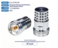 4.3/1.0-KR-5W-1 Mini DIN Femelle, Terminaison RF Coaxiale Analogique, Charge Factice Coaxiale 50 Ohms, Faible VSWR, DC-5GHz